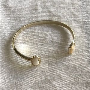 Kendra Scott Elton Adjustable Bracelet White